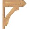 Ekena Millwork Imperial Smooth Arts and Crafts Outlooker, Western Red Cedar, 7 1/2"W x 20"D x 24"H OUT08X20X24IMP03SWR - alternate 3